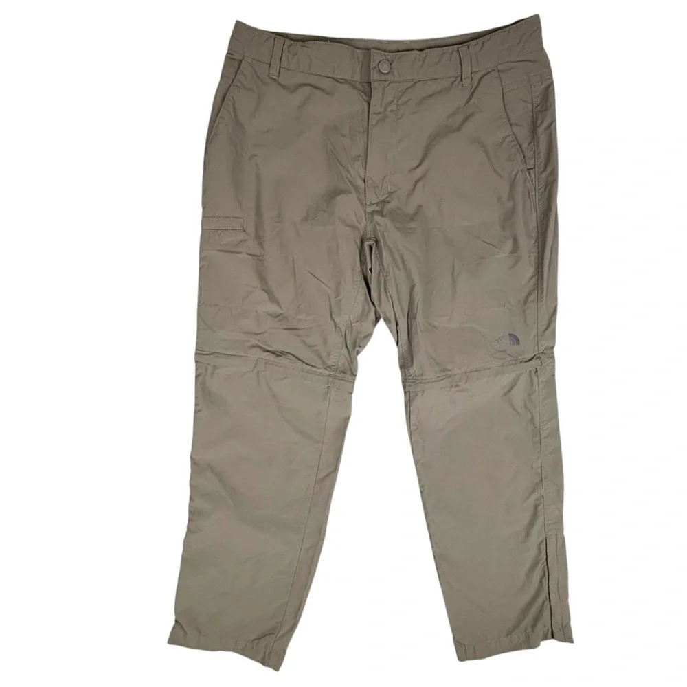 The North Face Pants Mens 36X31 Brown Horizon 2.0‎ Convertible Drawstring Hiking